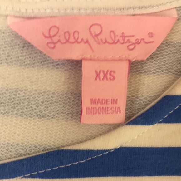 Lilly Pulitzer Lena striped midi dress size XXS - Picture 8 of 9